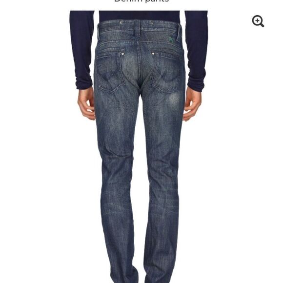 HEAVY PROJECT PREMIUM DENIM MADE IN ITALY JEANS 31 - Picture 6 of 7